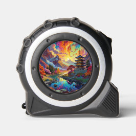 Pagoda and Coloured Landscape Maßband