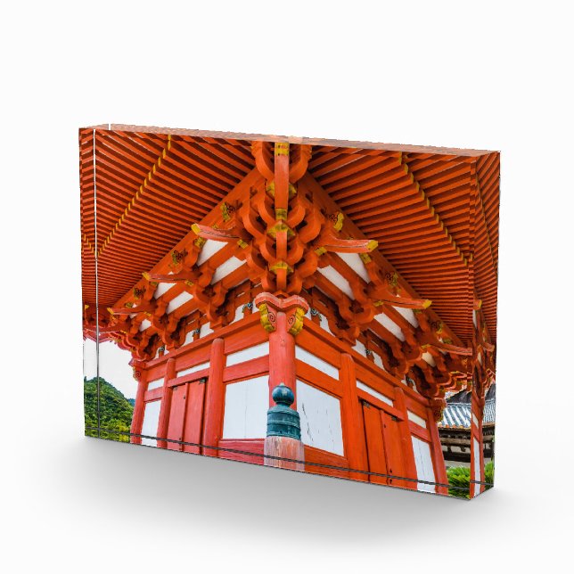 Pagoda Bottom up Perspektive, Miyajima Fotoblock (Rechts)