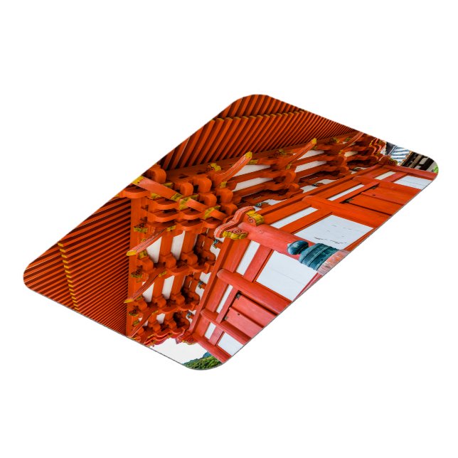 Pagoda Bottom up Perspektive, Miyajima Magnet (Linke Seite)