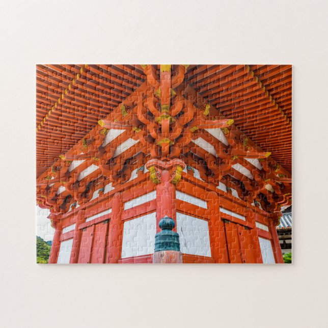 Pagoda Bottom up Perspektive, Miyajima Puzzle (Horizontal)
