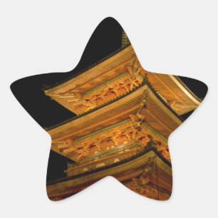 Pagoda Japan Kyoto Stern-Aufkleber