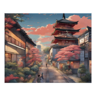 Pagoda Poster