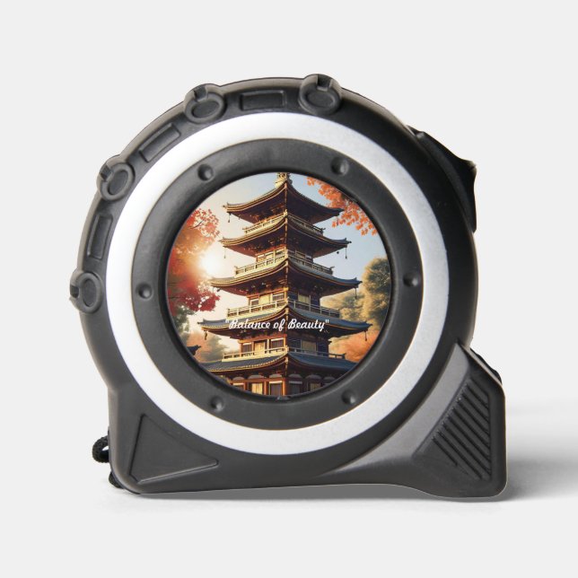 "Pagoda's Serenity" Maßband (Vorderseite)