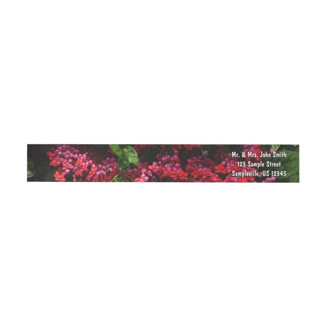 Pagode Blume farbenfroh rot und rosa (Person)