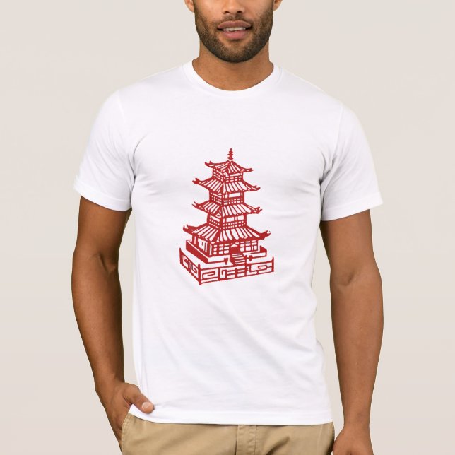 Pagode T-Shirt (Vorderseite)