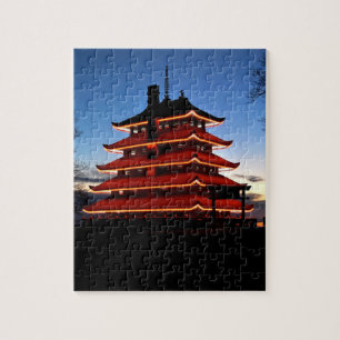 Pagoden-Puzzlespiel Puzzle