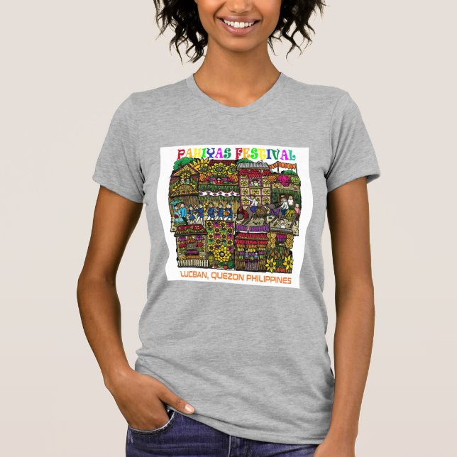 Pahiyas Festival, Lucban, Quezon, philippinischer  T-Shirt (Vorderseite)