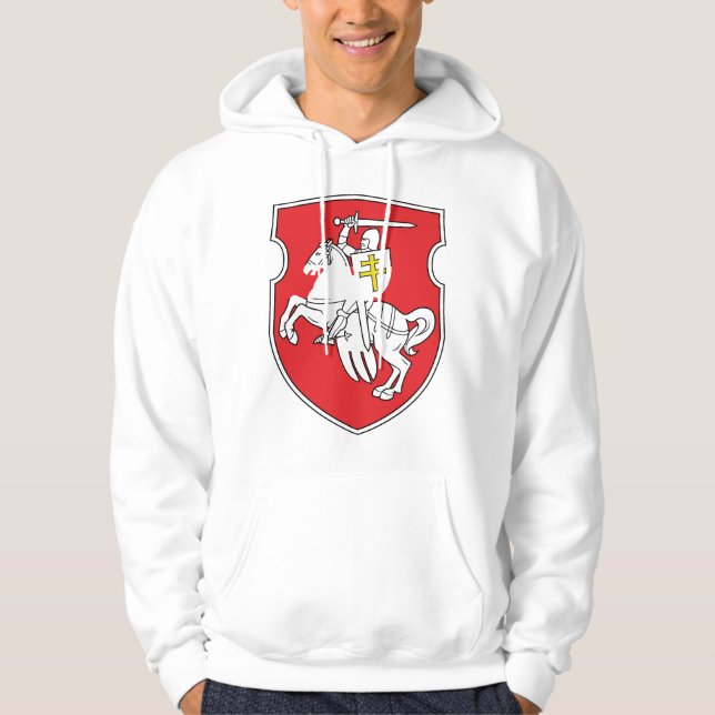 Pahonia, Weißrussland Hoodie (Vorderseite)