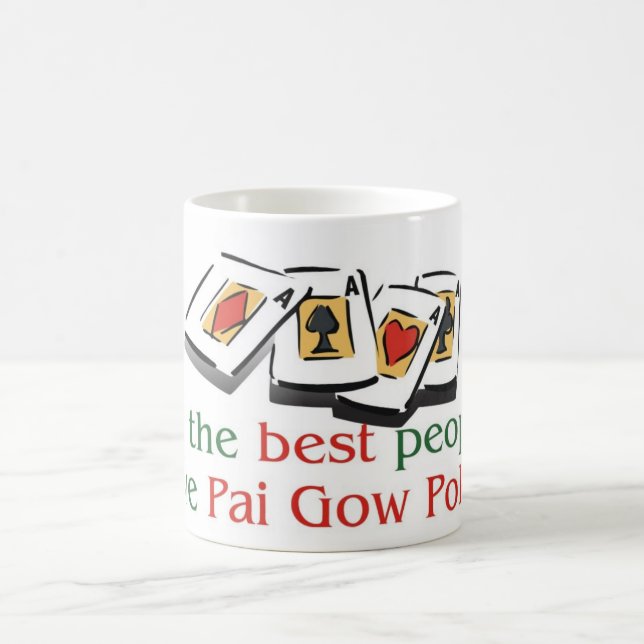 Pai Gow verwandelnde Tasse Pokers (Mittel)