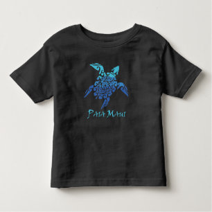 Paia Maui Tribal Turtle Polynesischer Stil Geschen Kleinkind T-shirt