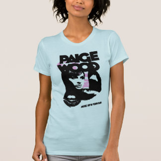 Paige hölzerne Musik oben in Ihrem Ohr-T - Shirt