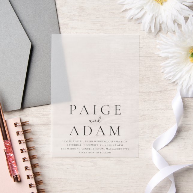 Paige Modern Wedding (Hochzeit)