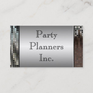 Paillette-Visitenkarte Visitenkarte