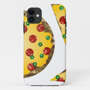 Pailletten-Pizza Case-Mate iPhone Hülle
