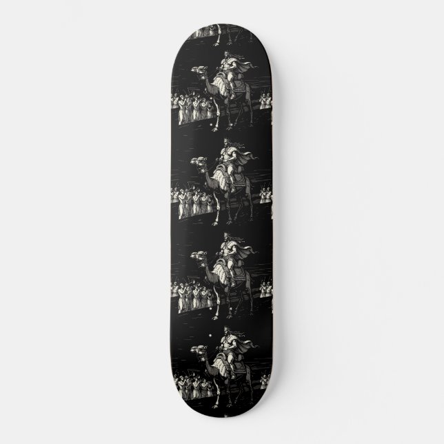 Paimons strahlende Reise Skateboard (Vorderseite)