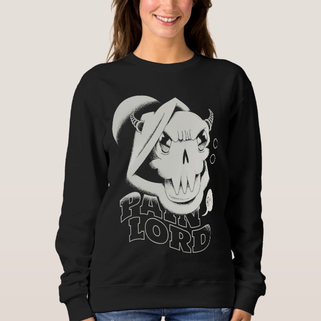 Pain lord scary creepy creature hoodie (Vorderseite)
