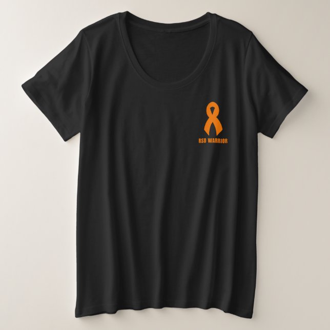 PAIN MANAGEMENT IS SUICIDE PREVENTION/RSD WARRIOR  GROßE GRÖßE T-Shirt (Design vorne)