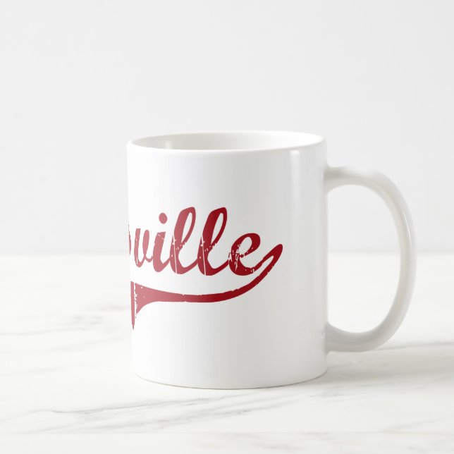 Painesville Ohio klassischer Entwurf Kaffeetasse (Rechts)