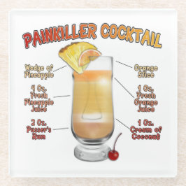 PAINKILLER Cocktail Rezeption Glasuntersetzer