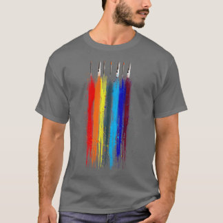 Paint abstrakt T-Shirt
