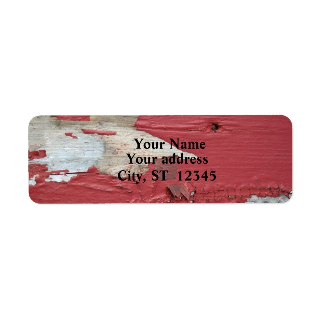 Paint Address Label entfernen (Vorne)