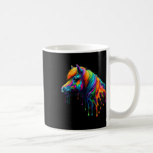 Paint Art Miniatur Reiten Kaffeetasse