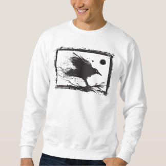 Paint Bird Black Sweatshirt