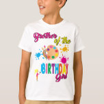 Paint Birthday Art Create Brother Matching T - Shi T-Shirt<br><div class="desc">Feiern Sie den Geburtstag Ihrer Tochter,  Nichte,  Patchstochter oder Freundin mit diesem originellen und einzigartigen Design. Match mit Freunden und Familie. Erschaffen Sie unvergessliche Momente in diesem Fest</div>