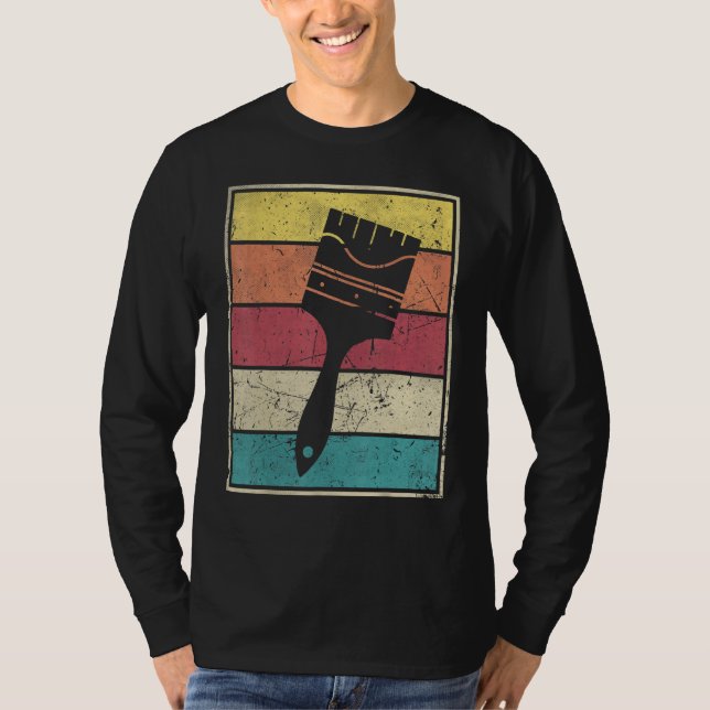 Paint Brush Painter T-Shirt (Vorderseite)