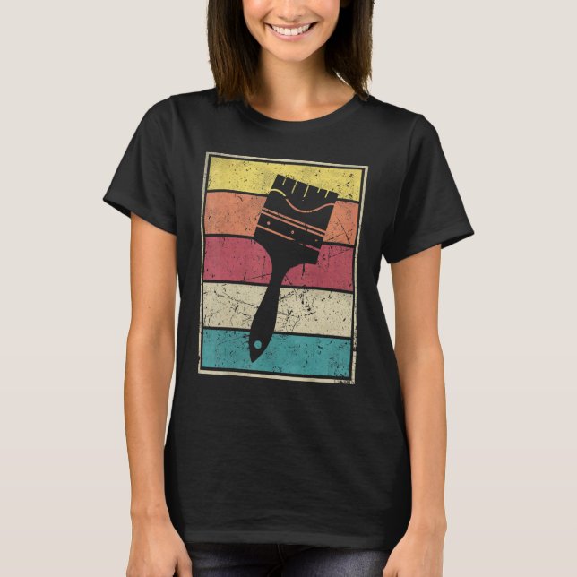 Paint Brush Painter T-Shirt (Vorderseite)