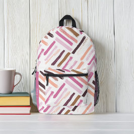 Paint Brush Strokes Personalisiert Bedruckter Rucksack