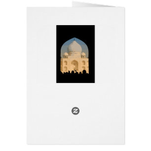 Paint by Numbers Card: Taj Mahal