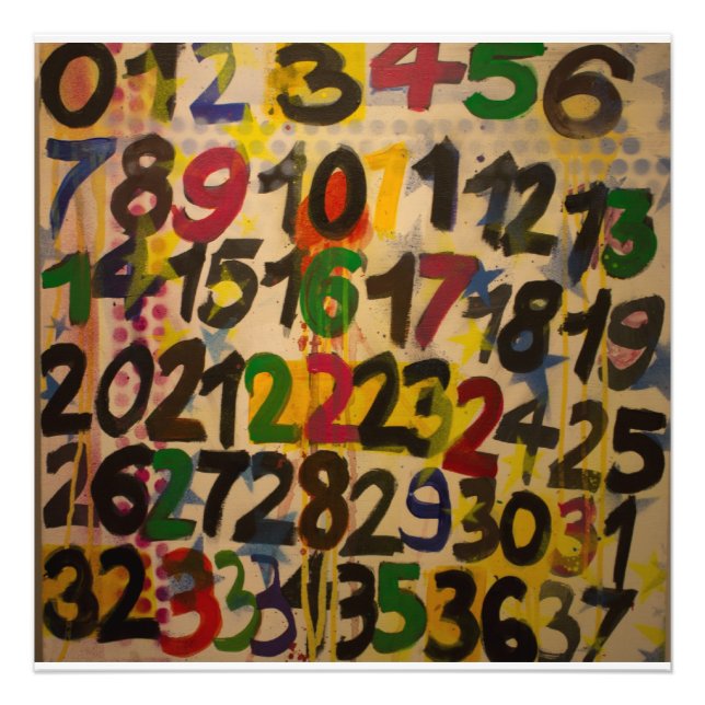 Paint by Numbers von Max & Mary Fotodruck (Vorne)