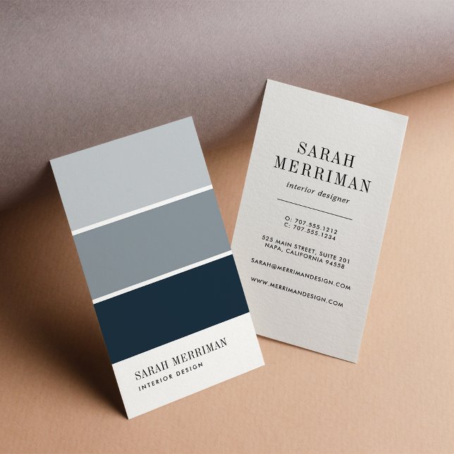 Paint Chip | Editierbare Farben - Designer Visitenkarte (Von Creator hochgeladen)