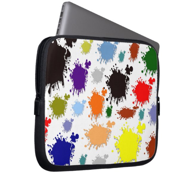 Paint Electronics Bag Laptopschutzhülle (Vorne Rechts)