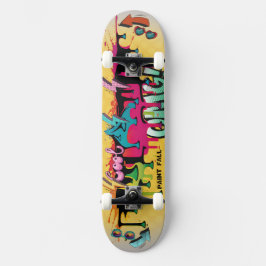 Paint Fall 8h Skateboard