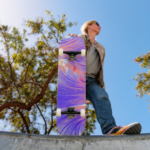 Paint & Feathers Skateboard
