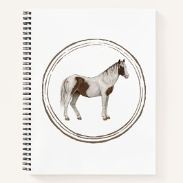 Paint Horse Notebook Notizbuch