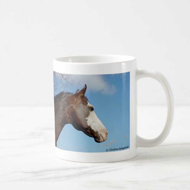 Paint Horses Tasse (Rechts)