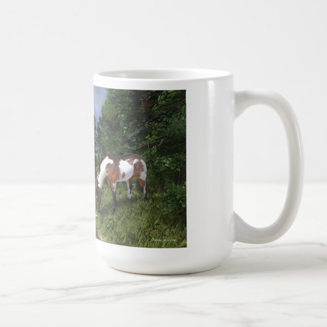 Paint Horst by Forest Stream Tasse (Rechts)