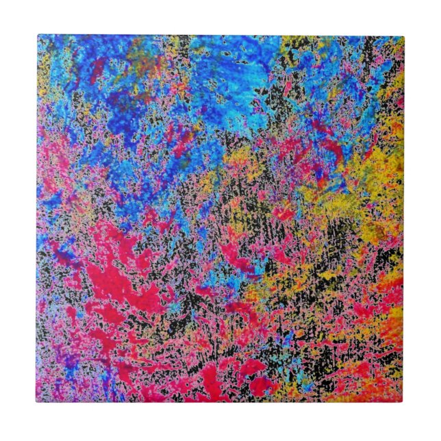 Paint Keramik Tile Fliese (Vorderseite)