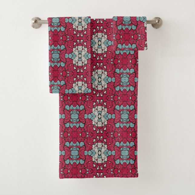 Paint Layers Peeling Badhandtuch Set (Insitu)