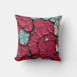 Paint Layers Peeling Kissen