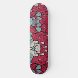 Paint Layers Peeling Skateboard