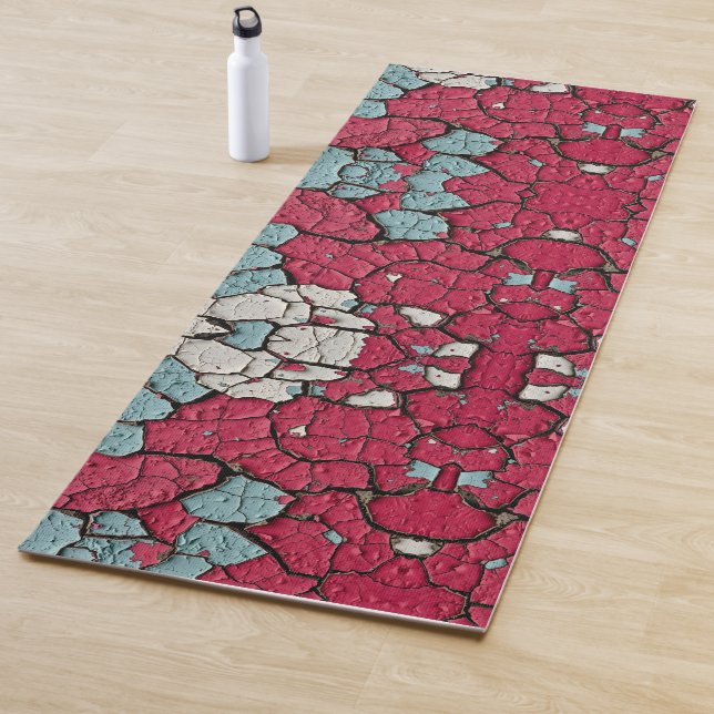 Paint Layers Peeling Yogamatte (Beispiel)