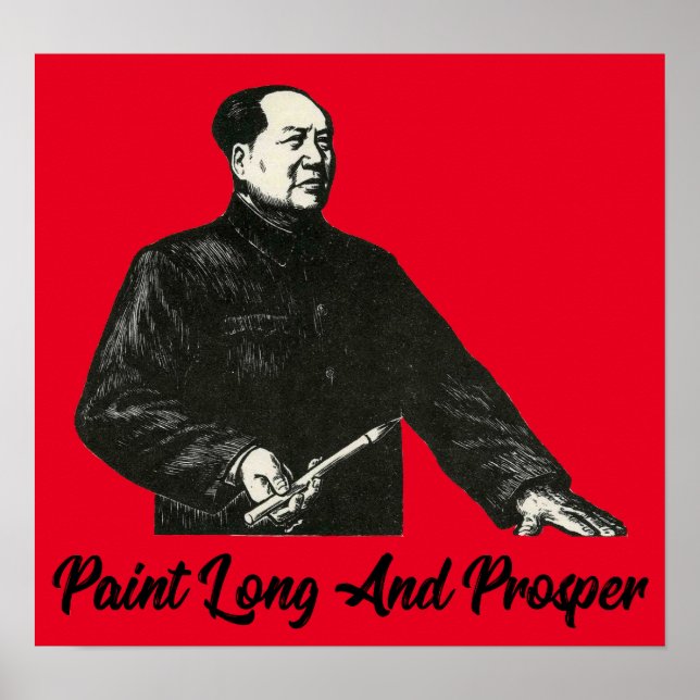 Paint Long and Prosper Poster (Vorne)