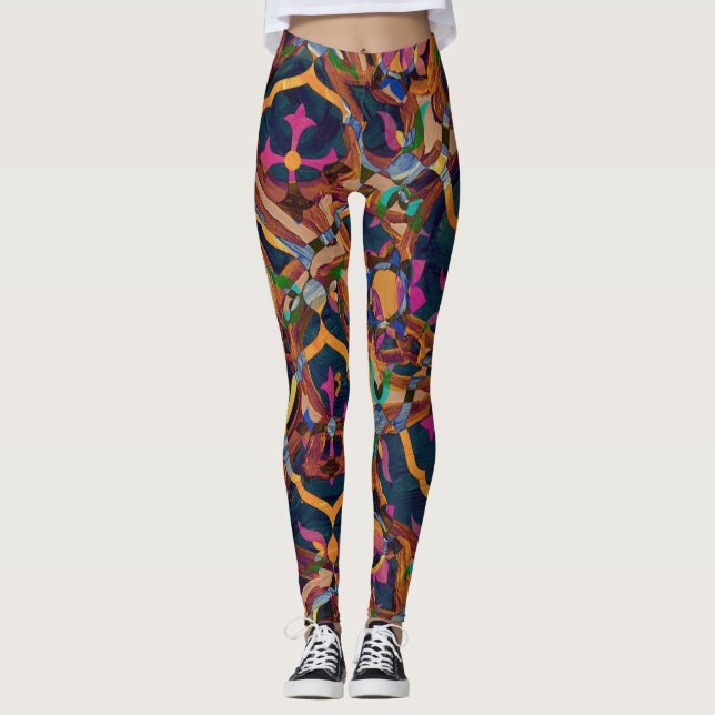 Paint-Party Leggings (Vorderseite)