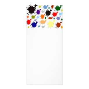 Paint Rack Card einstecken Werbekarte
