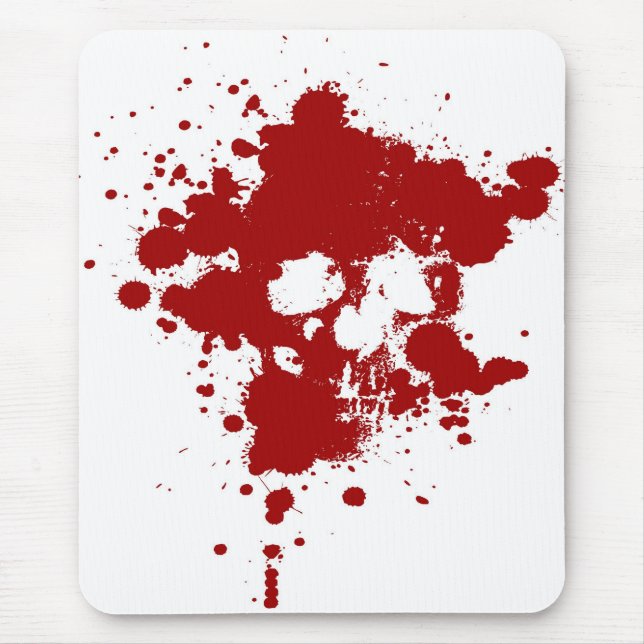 Paint Skull Mousepad (Vorne)