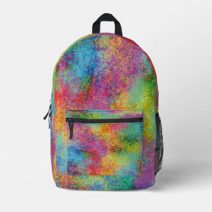 Paint splash. bedruckter rucksack